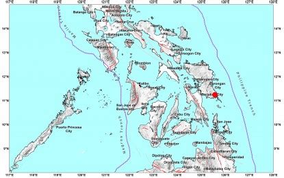 earthquake today tacloban|Magnitude 4.7 quake jolts E. Samar .